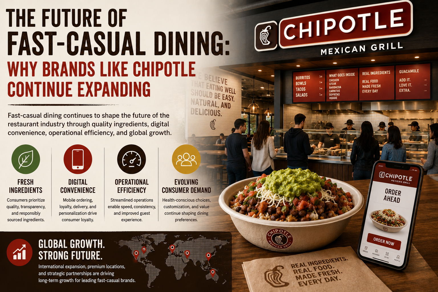 The Future of Fast-Casual Dining: Why Brands Like Chipotle Continue Expanding